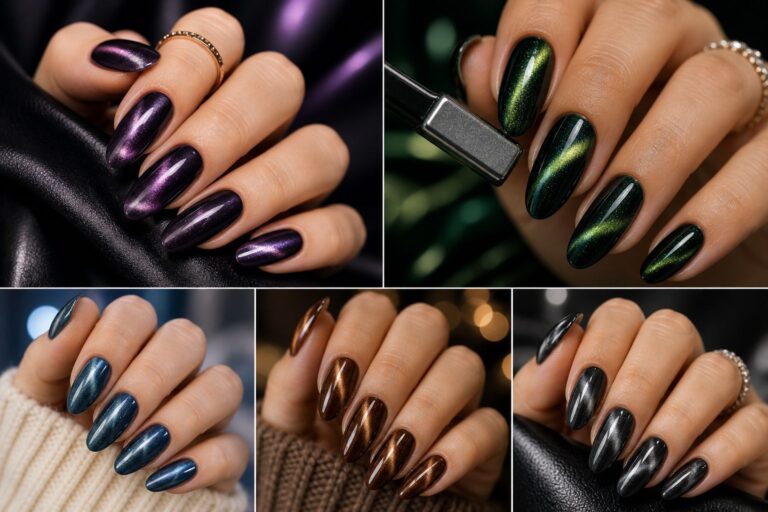 Cat Eye Nail Designs: Unique Styles with a Magnetic Effect